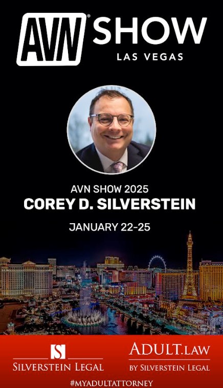 Attorney Corey D. Silverstein Announces AVN 2025 / Internext Attendance @myadultattorney